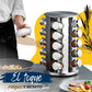 Especiero De Cocina Giratorio Ecomlab Frascos Para Especias