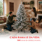 Árbol De Navidad Pino Nevado de 1.80 Mts Gratis Pie de Árbol