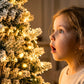 Árbol De Navidad Pino Nevado de 2.10 Mts Gratis Pie de Árbol