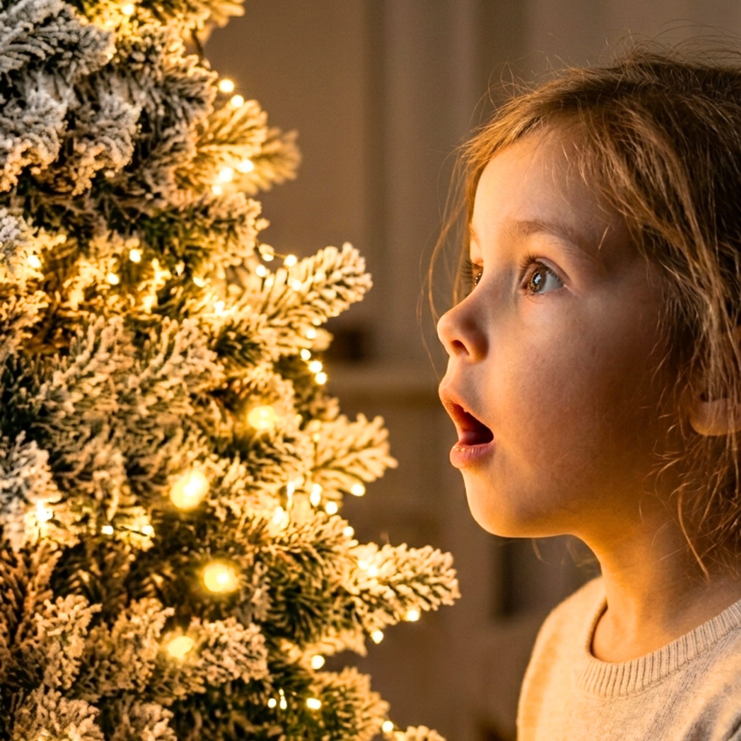 Árbol De Navidad Pino Nevado de 2.10 Mts Gratis Pie de Árbol