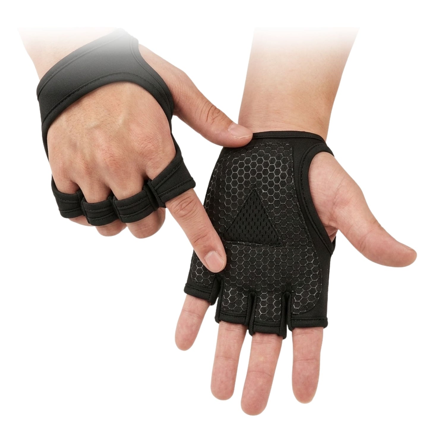 Guantes para Gym Antideslizante para Ejercicio con Pesas
