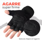 Guantes para Gym Antideslizantes con Muñequeras Unisex
