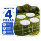 BANCOS DE PLASTICO PLEGABLES ECOMLAB KIT DE 4 BANCOS HP-32D