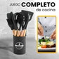 Cucharas de Silicona Set de Utensilios de Cocina 12 pcs