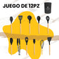 Cucharas de Silicona Set de Utensilios de Cocina 12 pcs