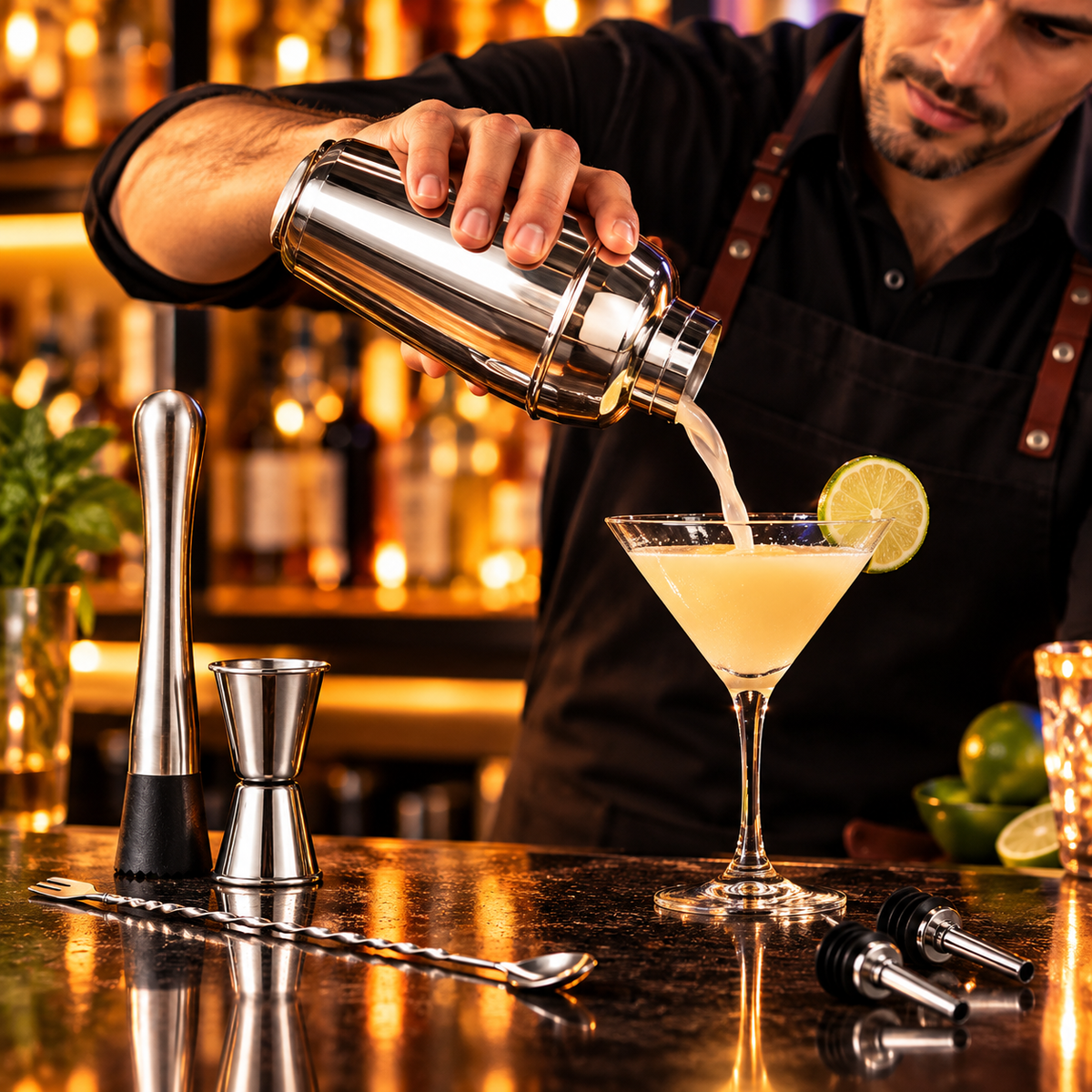 Coctelera Shaker 750ml Ecomlab Kit Bartender