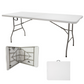 MESA PLEGABLE 180 CM DE PLASTICO ECOMLAB PORTAFOLIO HP-180CZ