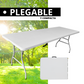 MESA PLEGABLE 180 CM DE PLASTICO ECOMLAB PORTAFOLIO HP-180CZ