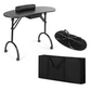 MESA PARA UÑAS MANICURE ECOMLAB PORTATIL PLEGABLE ESTÉTICA