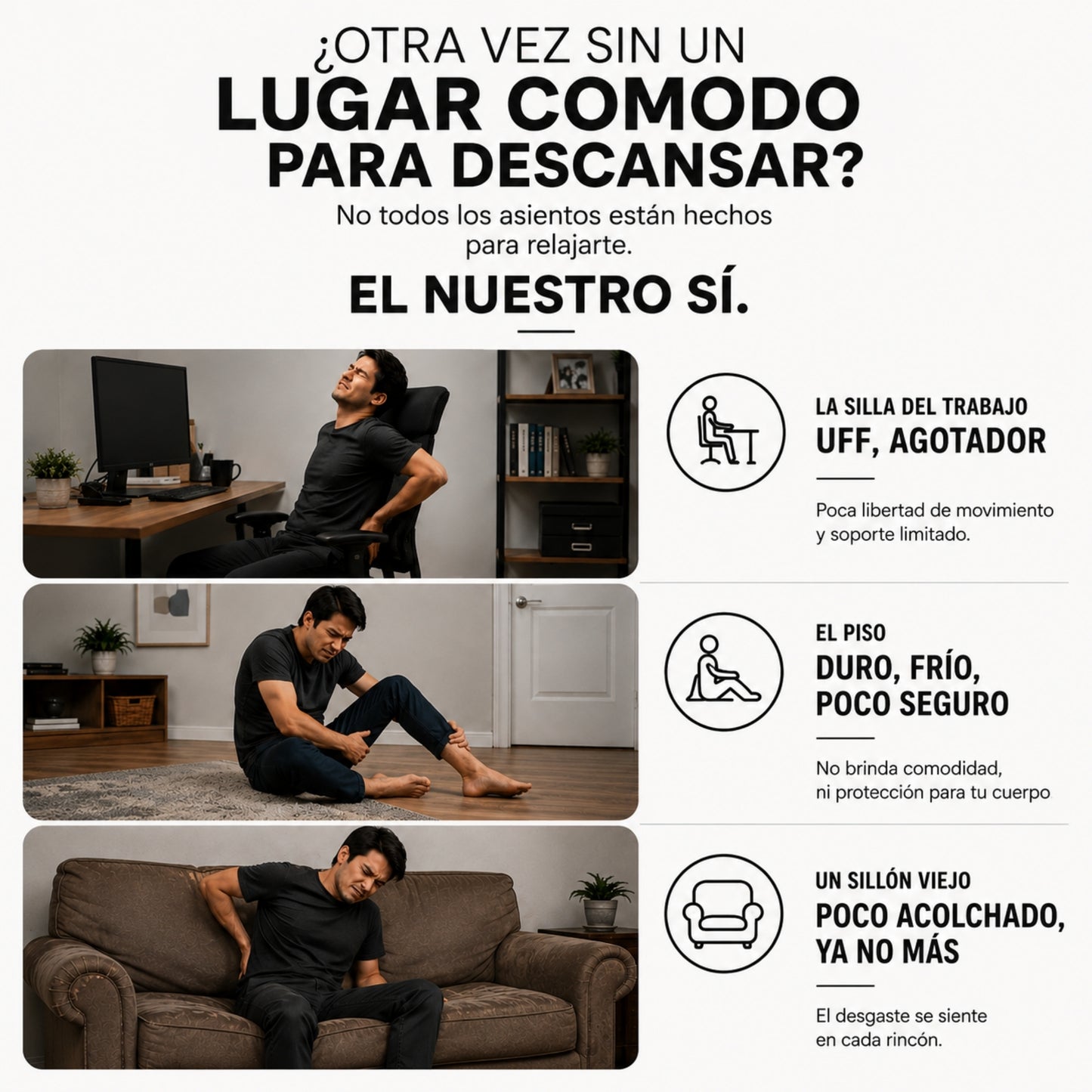 Sillon Inflable Comodo Portatil Para Playa Y Exteriores