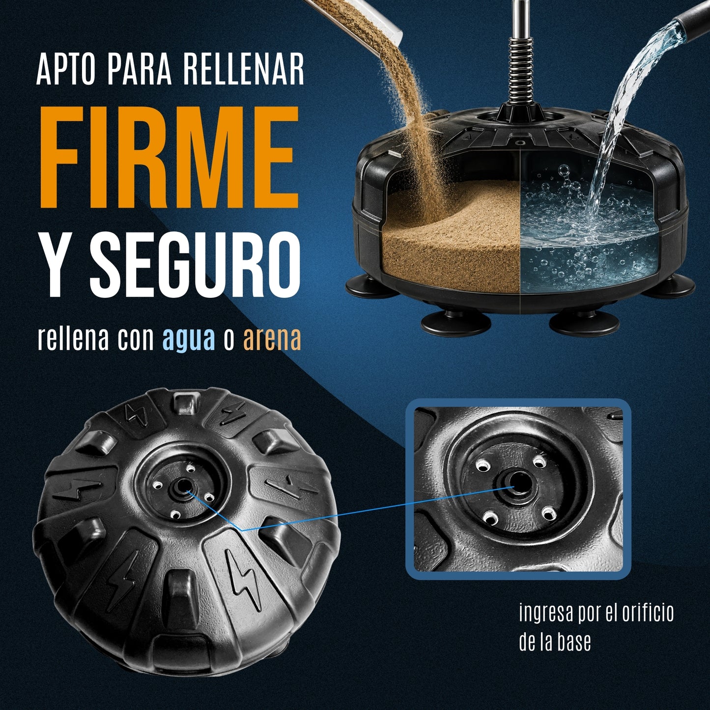 Pera De Boxeo Profesional Con Base, Altura Regulable Sistema de Rebote con Resorte