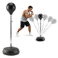 Pera De Boxeo Profesional Con Base, Sistema de Rebote con Resorte, Altura Regulable.