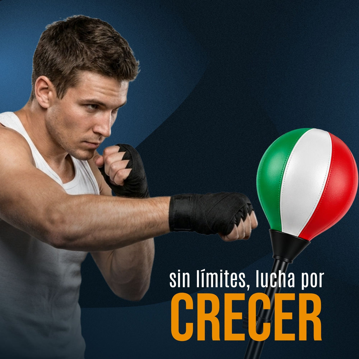 Pera De Boxeo Profesional Con Base Altura Ajustable