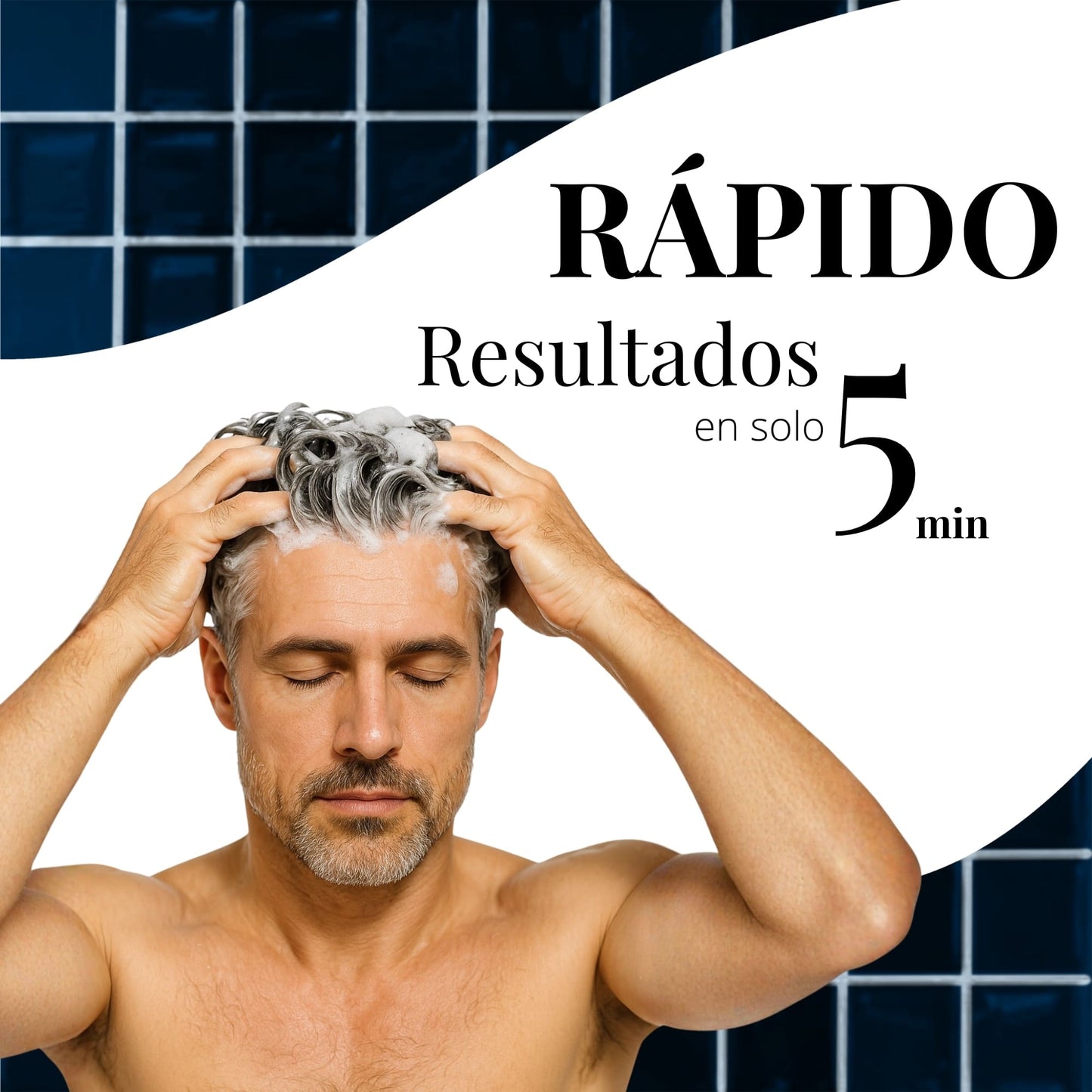 Shampoo Tinte Cabello Cubre Canas Dermafol 500ML