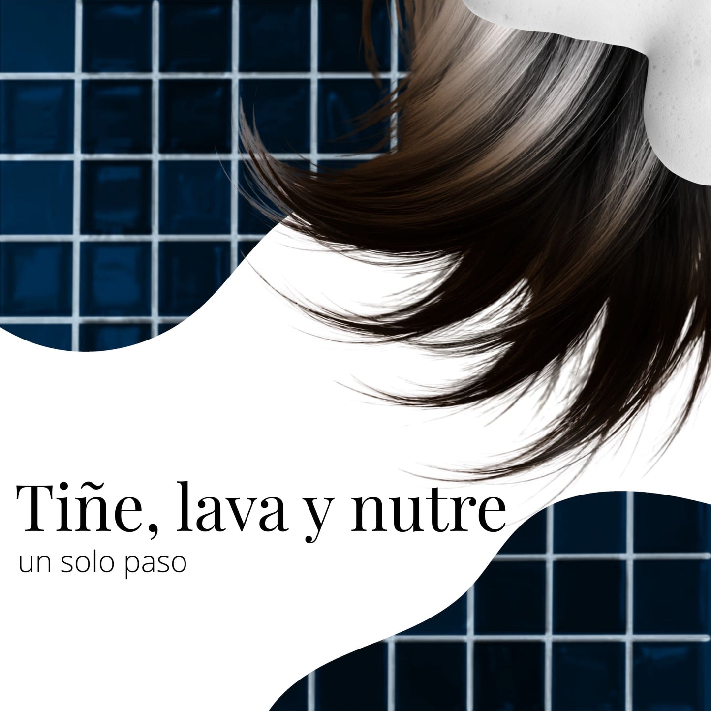 Shampoo Tinte Cabello Cubre Canas Dermafol 500ML
