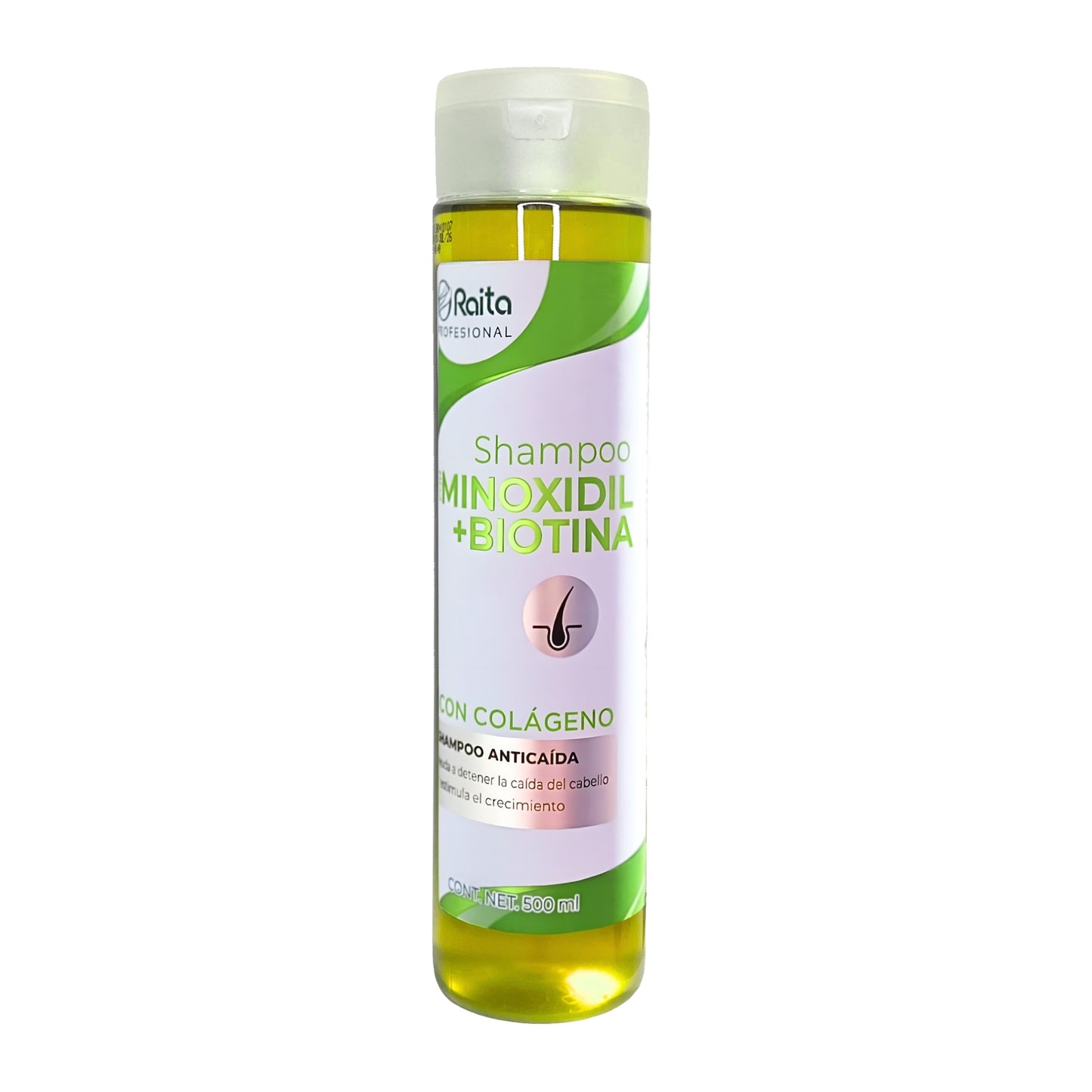 SHAMPOO CON MINOXIDIL Y COLÁGENO PARA CRECIMIENTO DE CABELLO