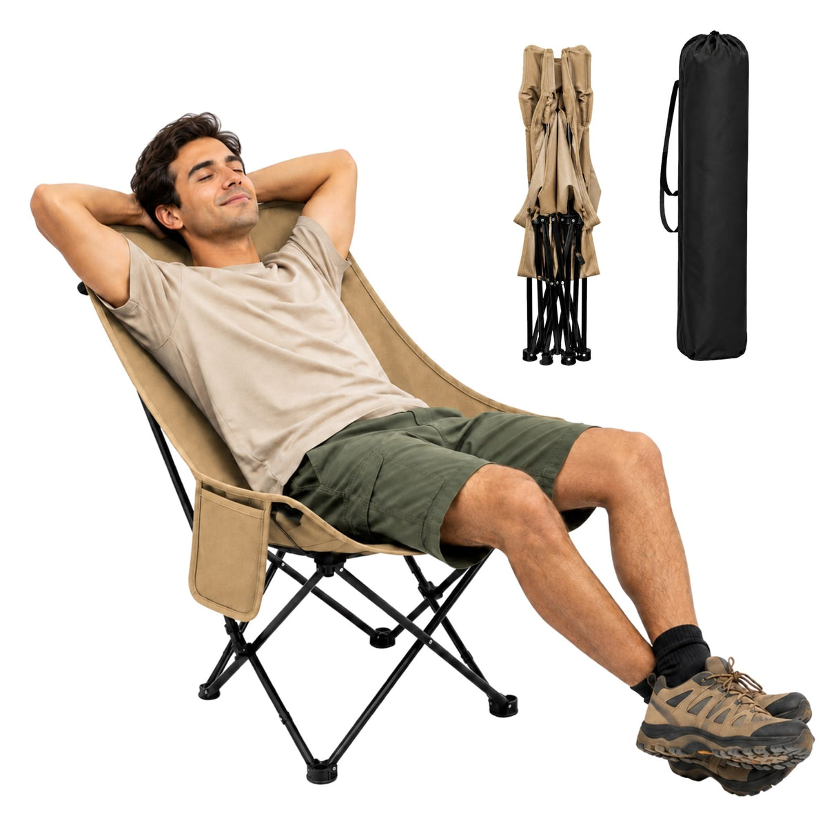 Silla Playa Plegable Camping Playa Ecomlab Para Exterior Portatil