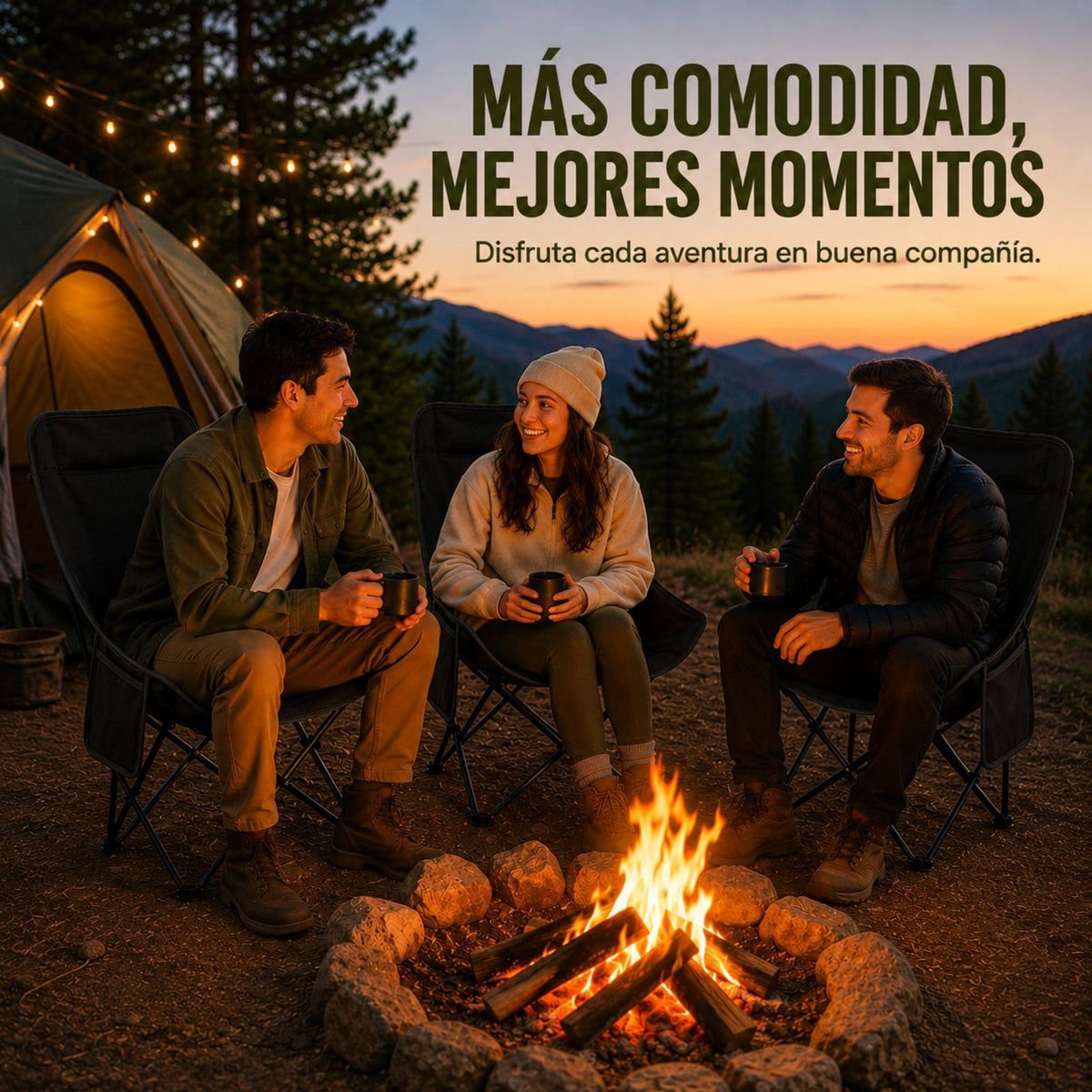 Silla Playa Plegable Camping Playa Ecomlab Para Exterior Portatil