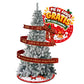 Árbol De Navidad Pino Nevado de 2.10 Mts. GRATIS PIE DE ÁRBOL NAVIDEÑO, CUBIERTA PARA BASE DE ÁRBOL DE 90 CM.